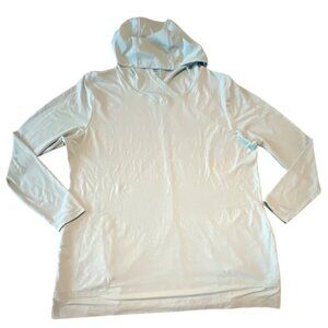 Duluth Trading Co. XL Light mint green Polyester & Wool Hoodie